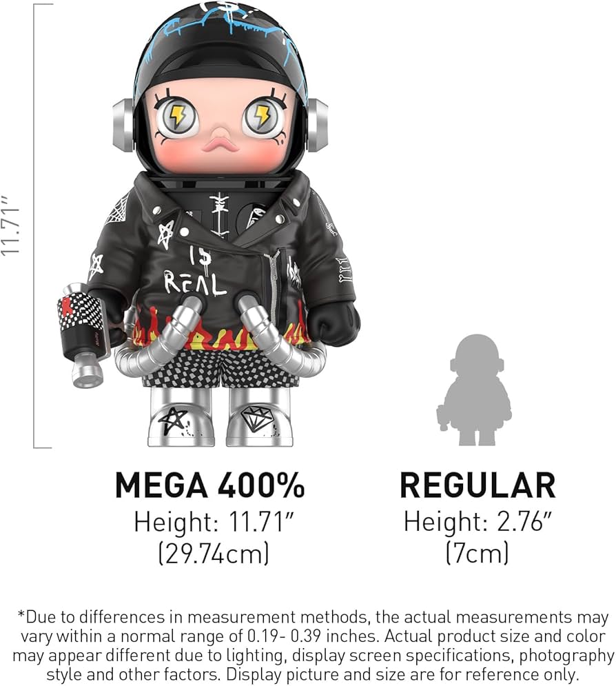 Amazon.com: MEGA Space Molly 400% Trevor Andrew, Toys for Mordern
