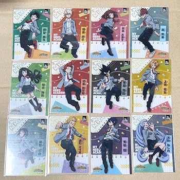 Amazon.co.jp: ヒロアカ クリアカード 4 文房具 文化祭 コンプリート