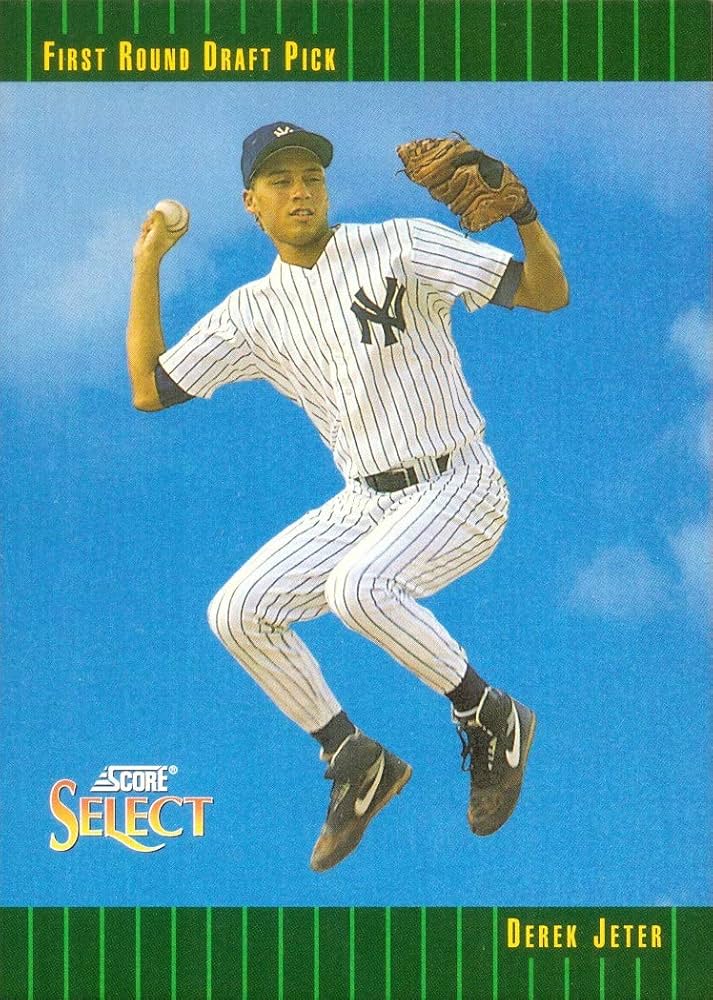 Amazon.com: 1993 Score Select Baseball #360 Derek Jeter Rookie