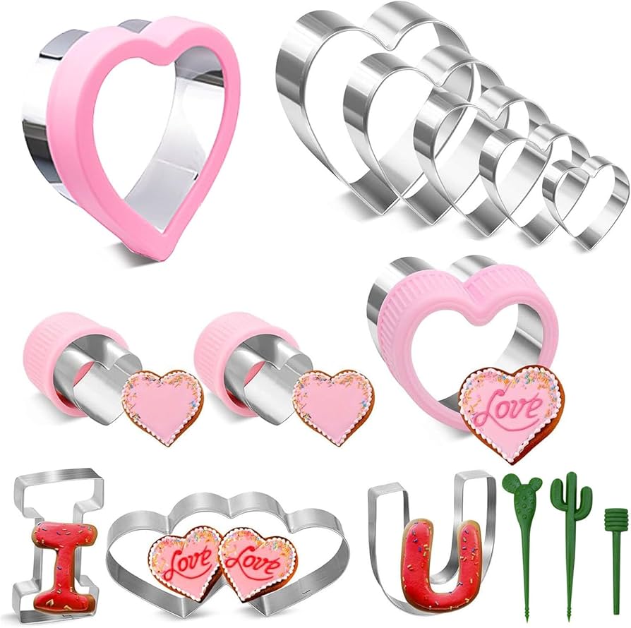 Amazon｜クッキー型 クッキーカッター ハートクッキーカッター 型抜き