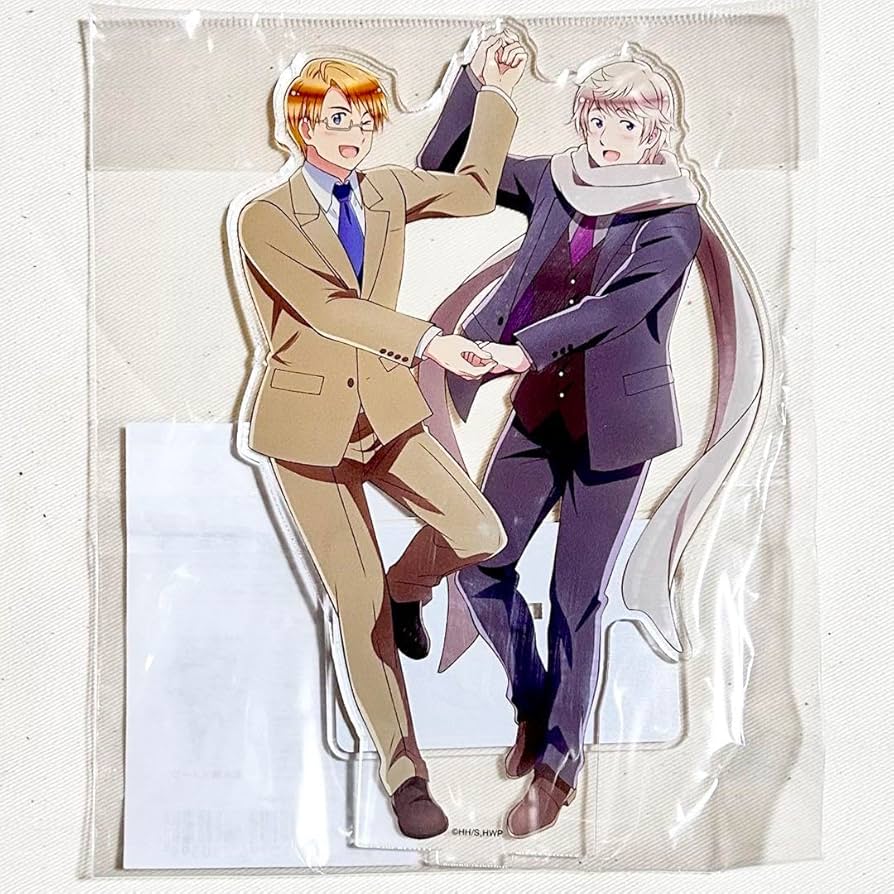 Amazon.co.jp: ヘタリア F 限定 アクリルスタンド アメリカ ロシア