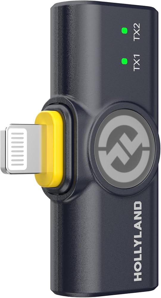 Amazon.co.jp: HOLLYLAND Lark M2 Lightning受信機 Receiver : おもちゃ