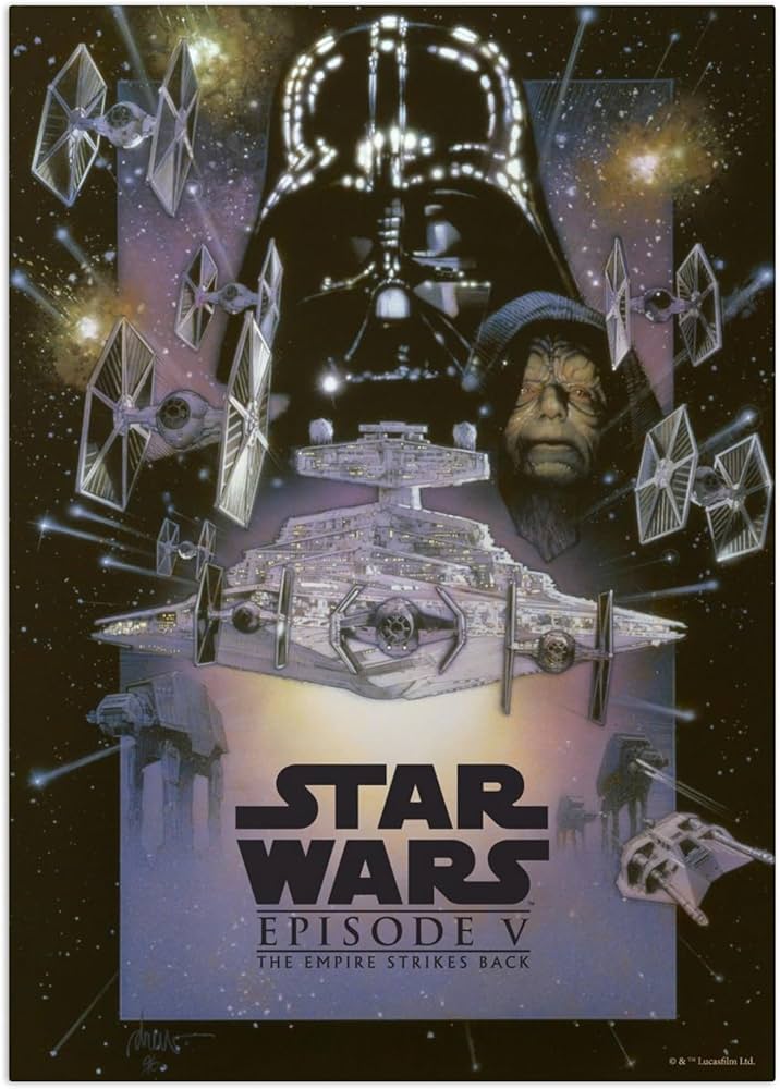Amazon.com: Displate Metal Poster Star Wars - Episode V: The