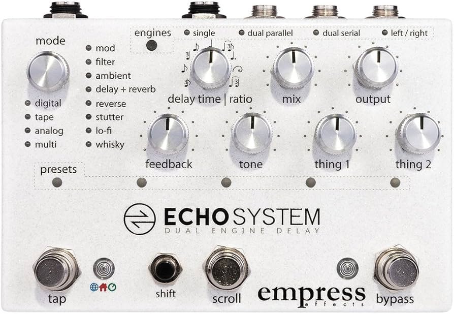 Amazon.com: Empress Effects Echosystem Delay Effect Pedal