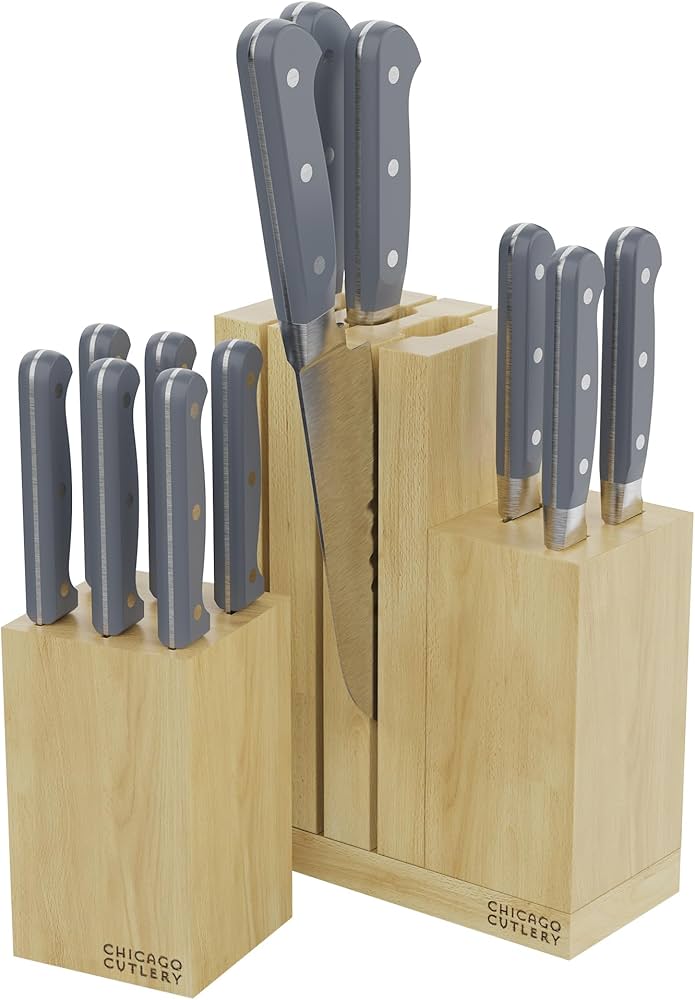 Amazon.com: Chicago Cutlery Halsted (14-PC) Full Cutlery Knife