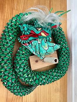 Amazon.co.jp: 八岐大蛇 オロチ 模型 ミニチュア 和紙 : おもちゃ