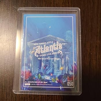Amazon.co.jp: Mrs. GREEN APPLE Atlantis 藤澤涼架 レアカード : おもちゃ