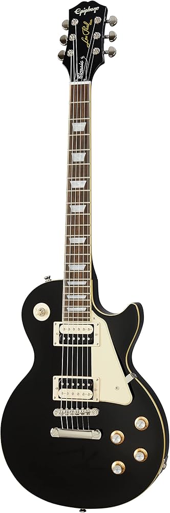 Amazon | Epiphone Les Paul Classic Ebony エレキギター エピフォン