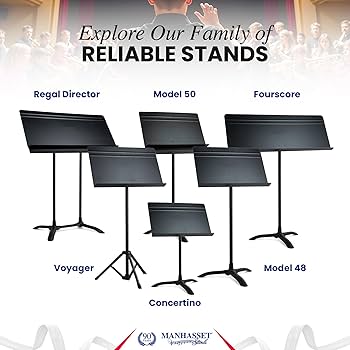 Amazon.co.jp: Manhasset マンハセット 譜面台 M50 オーケストラモデル