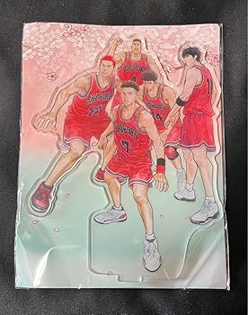 Amazon.co.jp: スラムダンク アクリルスタンド 湘北5人 桜木花道 流川