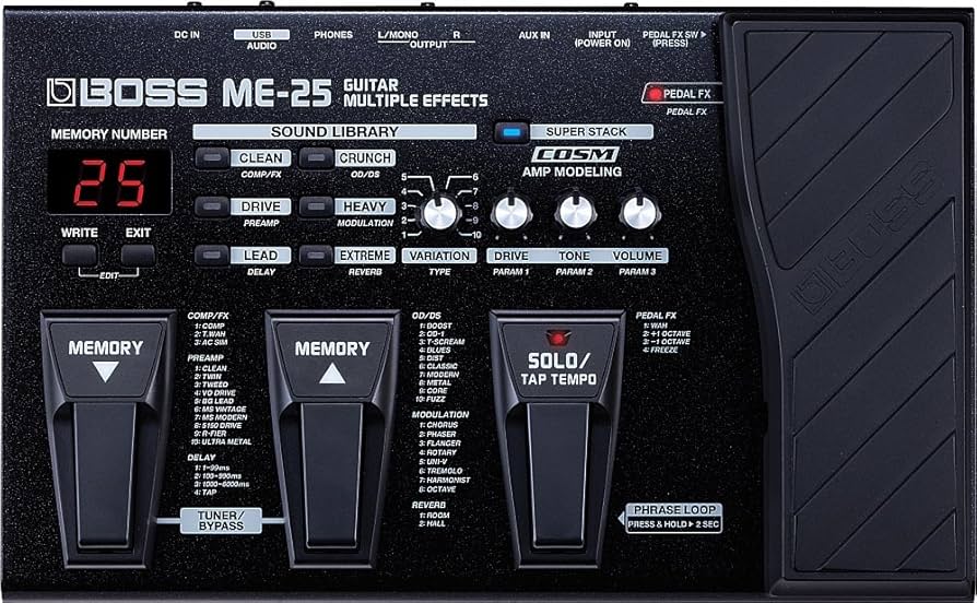 Amazon | BOSS Guitar Multiple Effects ギター用マルチ・エフェクター