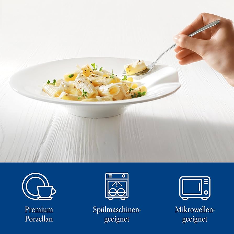 Amazon | Villeroy And Boch Pasta Passion Medium Pasta Bowl (pair