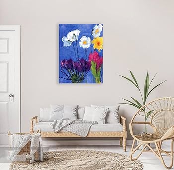 Amazon.co.jp: エミール・ノルデの有名な絵画がキャンバスに印刷され