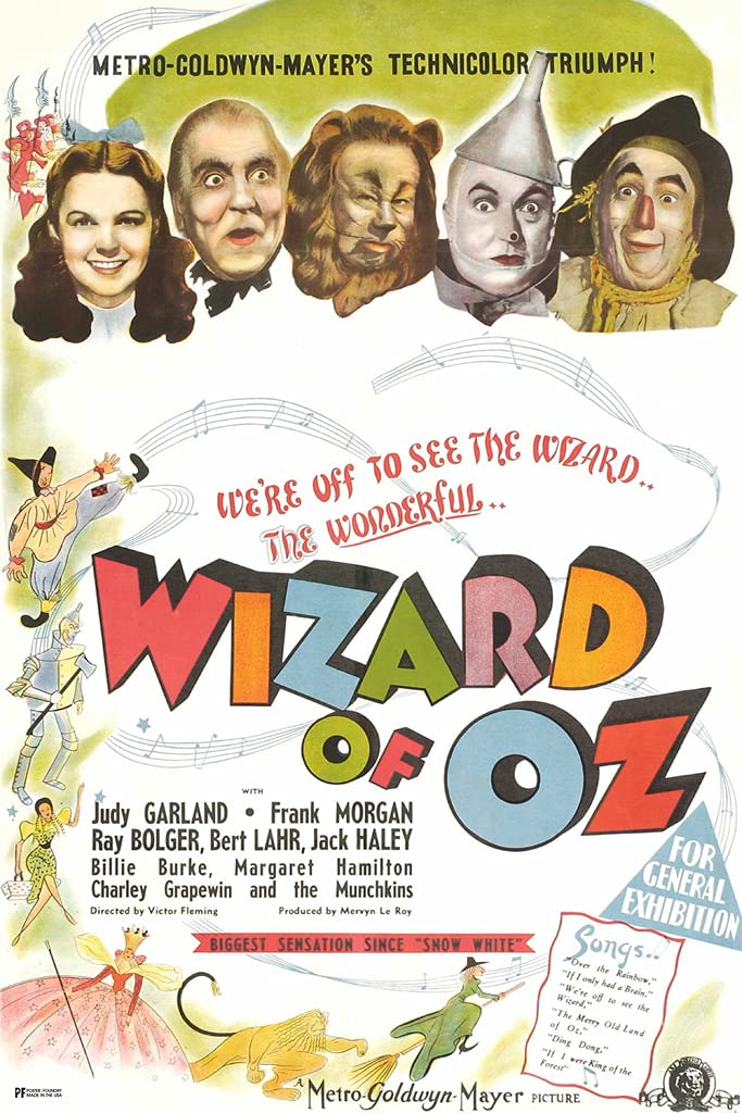 Amazon.com: 1939 Yellow Brick Retro Vintage Wizard Movie Judy