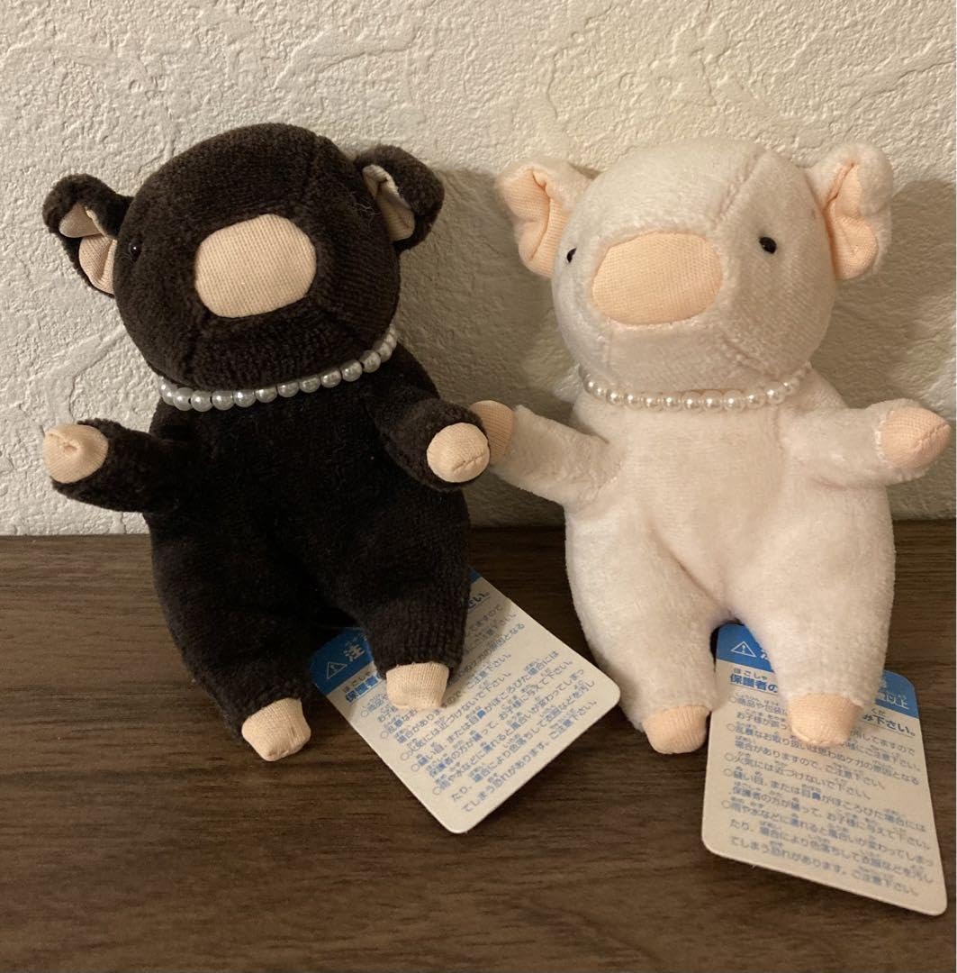 Amazon.co.jp: ピクニックワールド 豚 ぶた ぬいぐるみ マスコット 2個