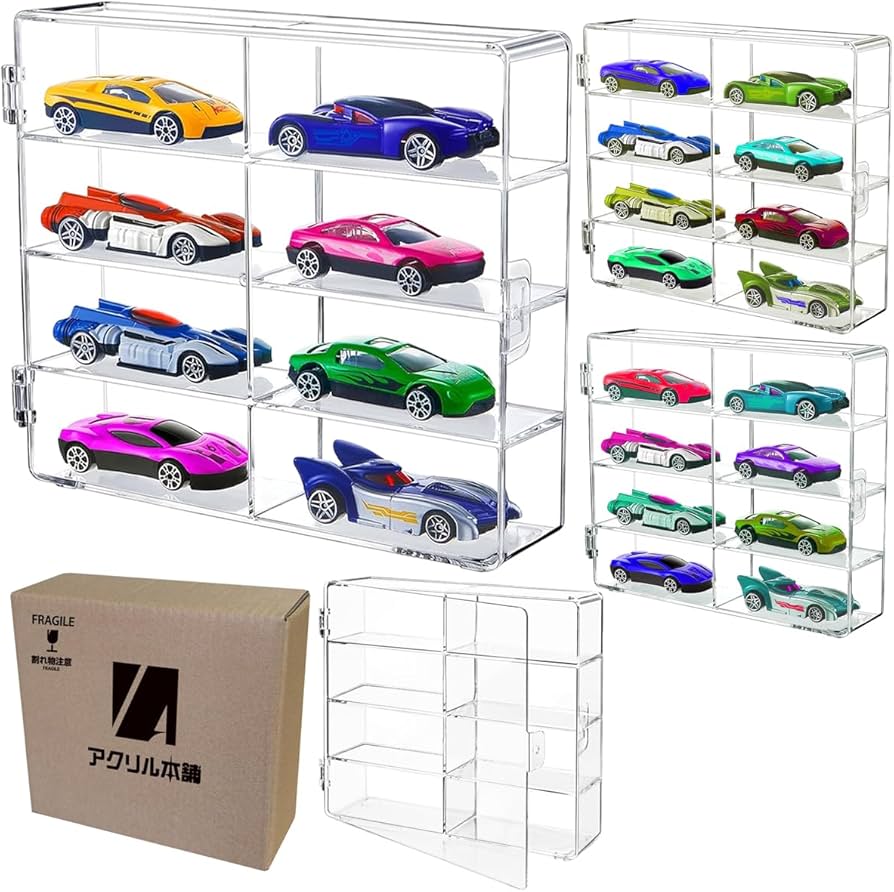 Amazon.co.jp: アクリル本舗 トミカ 収納 トミカケース ミニカー 収納