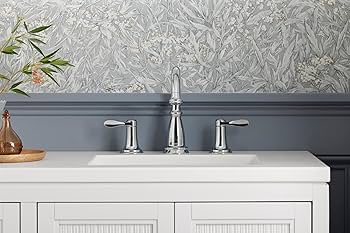 KOHLER 27380-4-2BZ Bellera Widespread Bathroom Faucet with Pop-Up