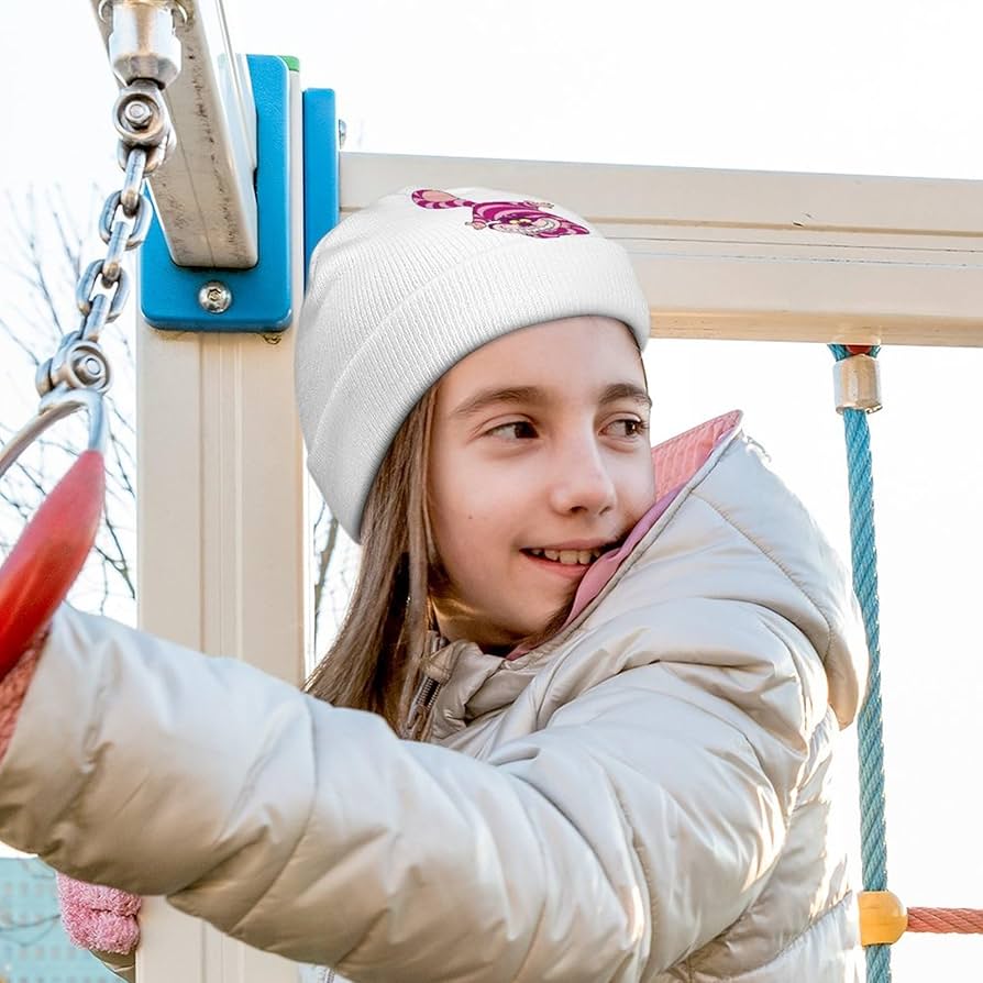 Amazon.co.jp: 不思議の国のアリス チェシャ猫 帽子 キッズ ニット帽