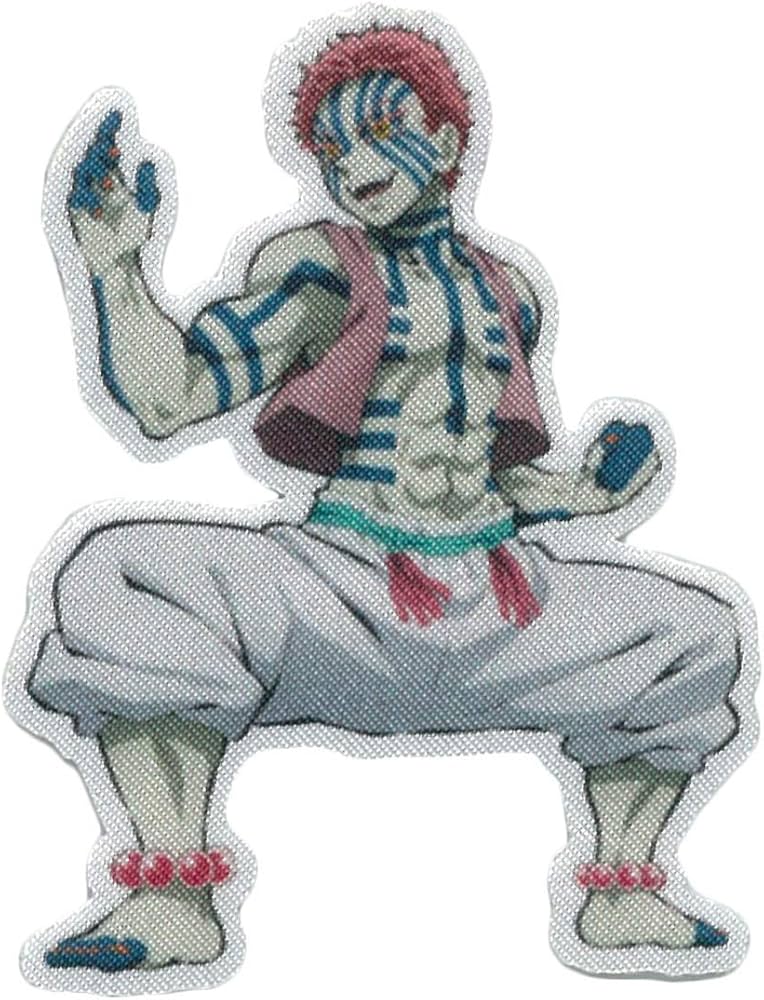 Amazon | パイオニア 鬼滅の刃 猗窩座(あかざ) ワッペン BAN800-BAN27