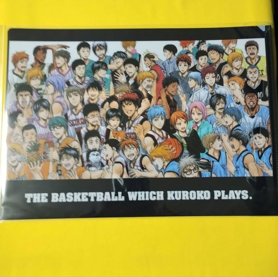 Amazon.co.jp: 黒子のバスケ 全員集合 A4クリアファイル 15th 原画展