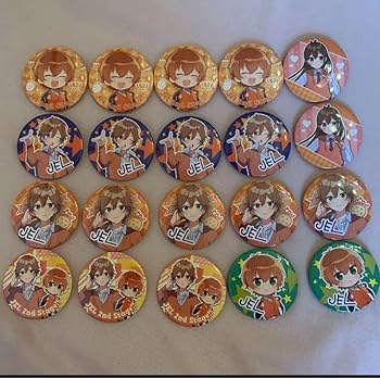 Amazon.co.jp: ジェルステ 缶バッジ ジェルくん 遠井さん : おもちゃ