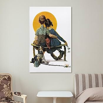 Amazon.co.jp: Norman Rockwell ノーマンロックウェル 素晴らしい絵画