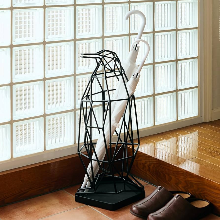 Amazon｜傘立 シャドーワイヤー UMBRELLA STAND ペンギン 傘立て 動物