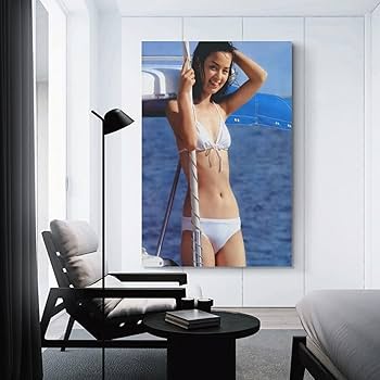 Amazon.co.jp: 岡田奈々 女優 歌手若い頃 レトロ 水着3 ポスター