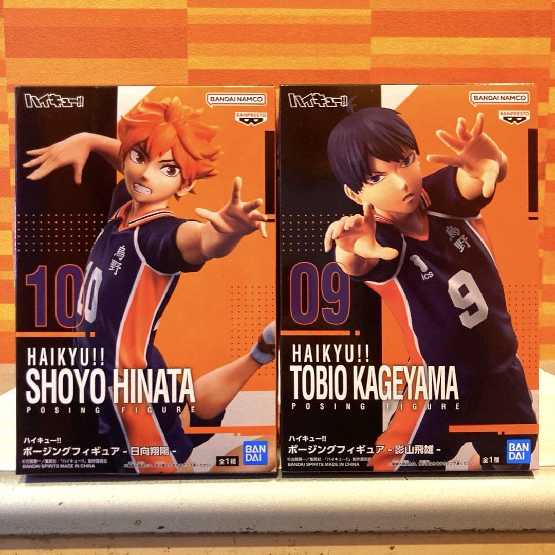 Amazon.co.jp: ハイキュー?? ポージングフィギュア -日向翔陽-影山飛雄