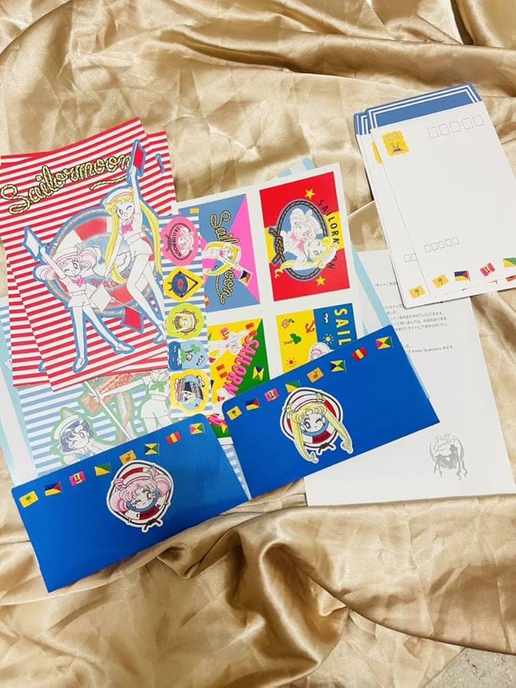 Amazon.co.jp: なかよしふろく 復刻版セーラーレターセット 美少女戦士