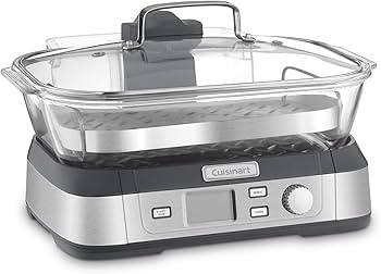 Buy Cuisinart STM-1000 CookFresh Digital Glass Steamer, Stainless