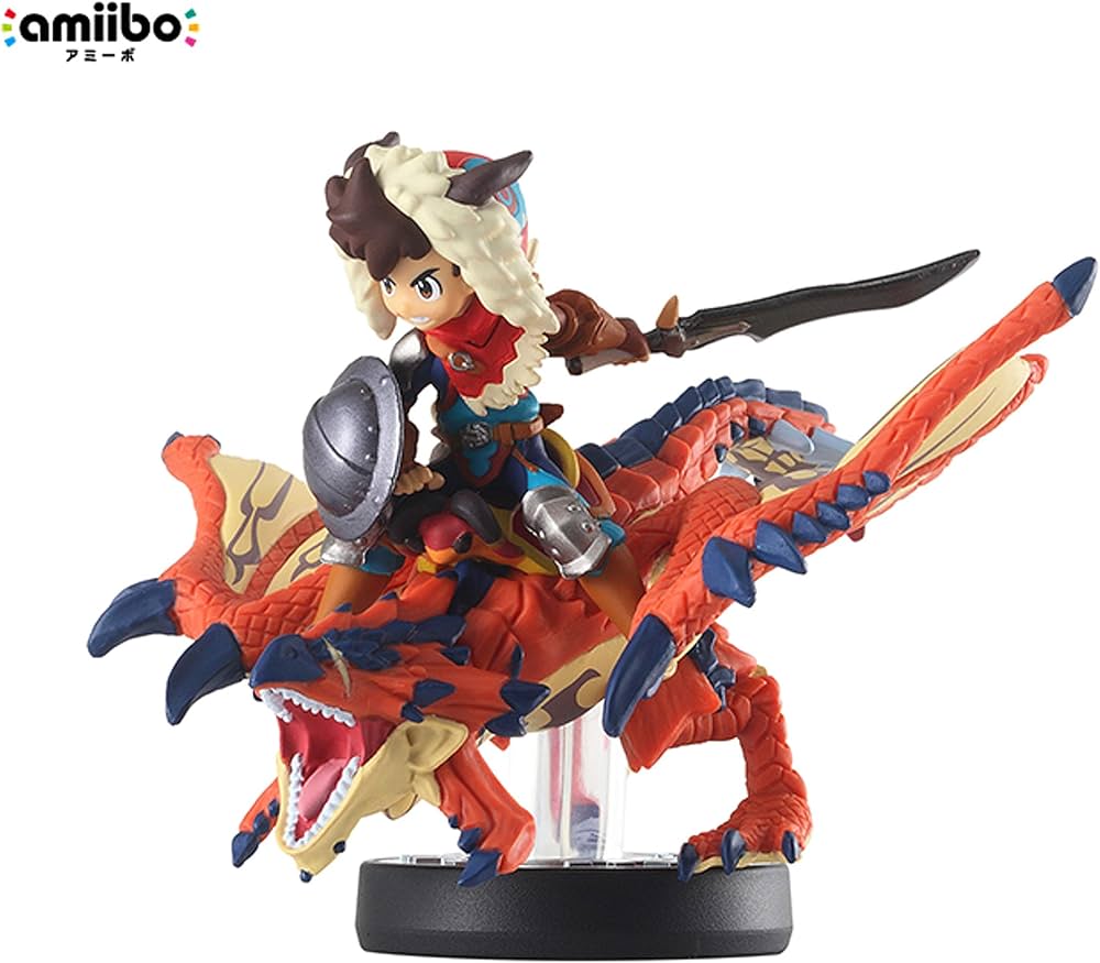 Amazon | amiibo 隻眼のリオレウス&ライダー(男の子
