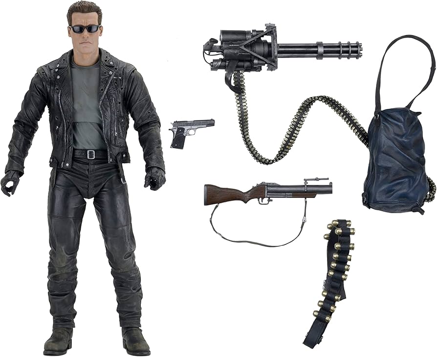 Amazon.co.jp: ターミネーター2 ネカ 1/4スケール 18インチ アクション