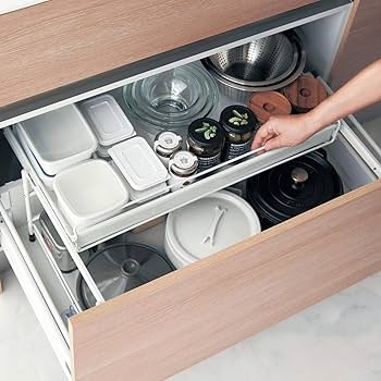 Amazon.co.jp: [ベルメゾン] ラック 引き出し用 スライドラック