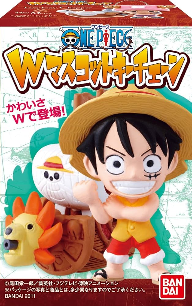 Amazon.co.jp: ONE PIECE ワンピースWマスコットキーチェーン BOX (食