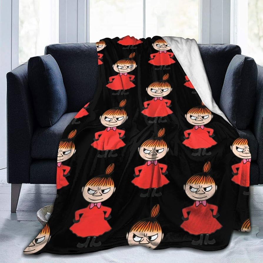 Amazon｜柔らかい 毛布 プリント シングル ブランケット ひざ掛け