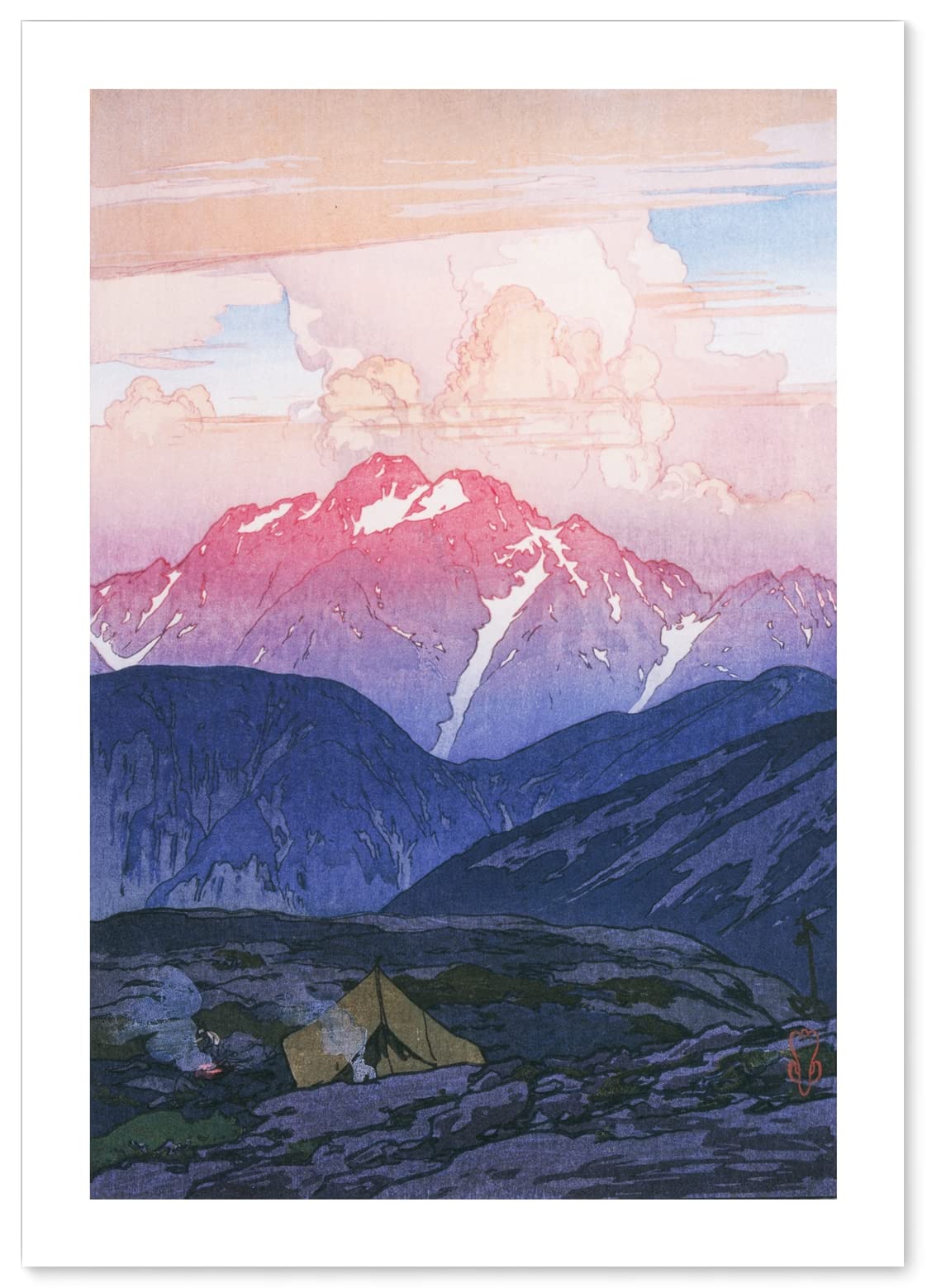 Amazon.co.jp: ポスター A3サイズ 絵画 (日本製) 日本画 インテリア