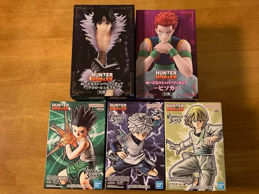Amazon.co.jp: HUNTER×HUNTER フィギュア クロロ ヒソカ キルア ゴン