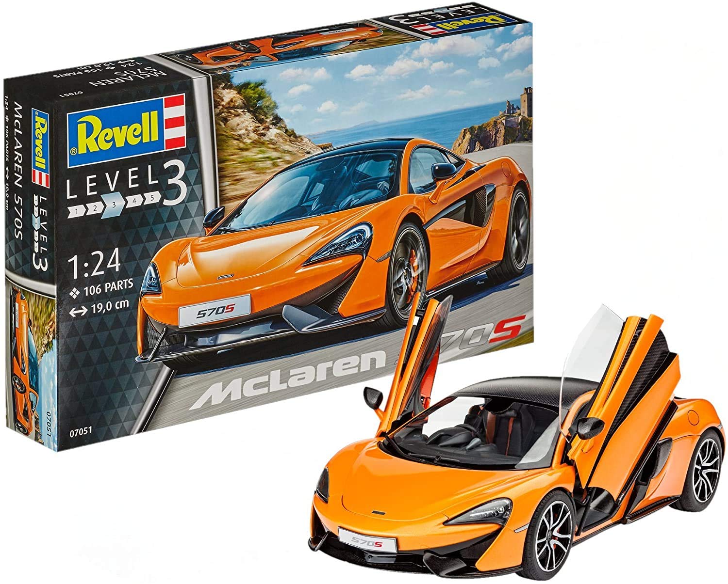 Amazon | ドイツレベル(Revell) 1/24 マクラーレン 570S プラモデル