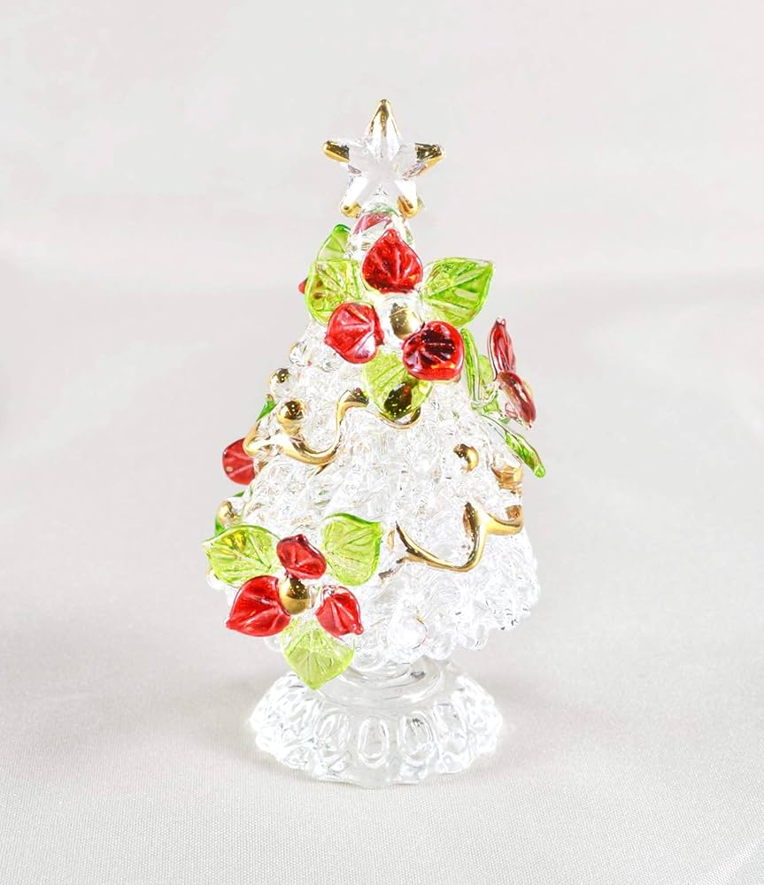 Amazon.co.jp: フォーカート かわいい手作り ガラス細工 クリスマス