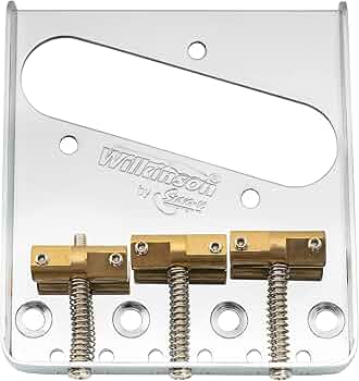 Amazon | Wilkinson WTBテレキャスターブリッジ 弦長補正 3WAYブラス