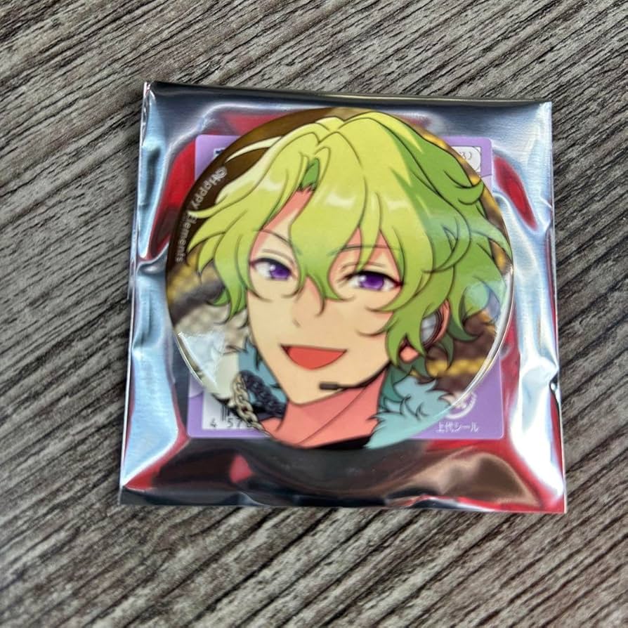 巴日和 フィーチャー2 缶バッジ 80個 .: あんスタ 巴日