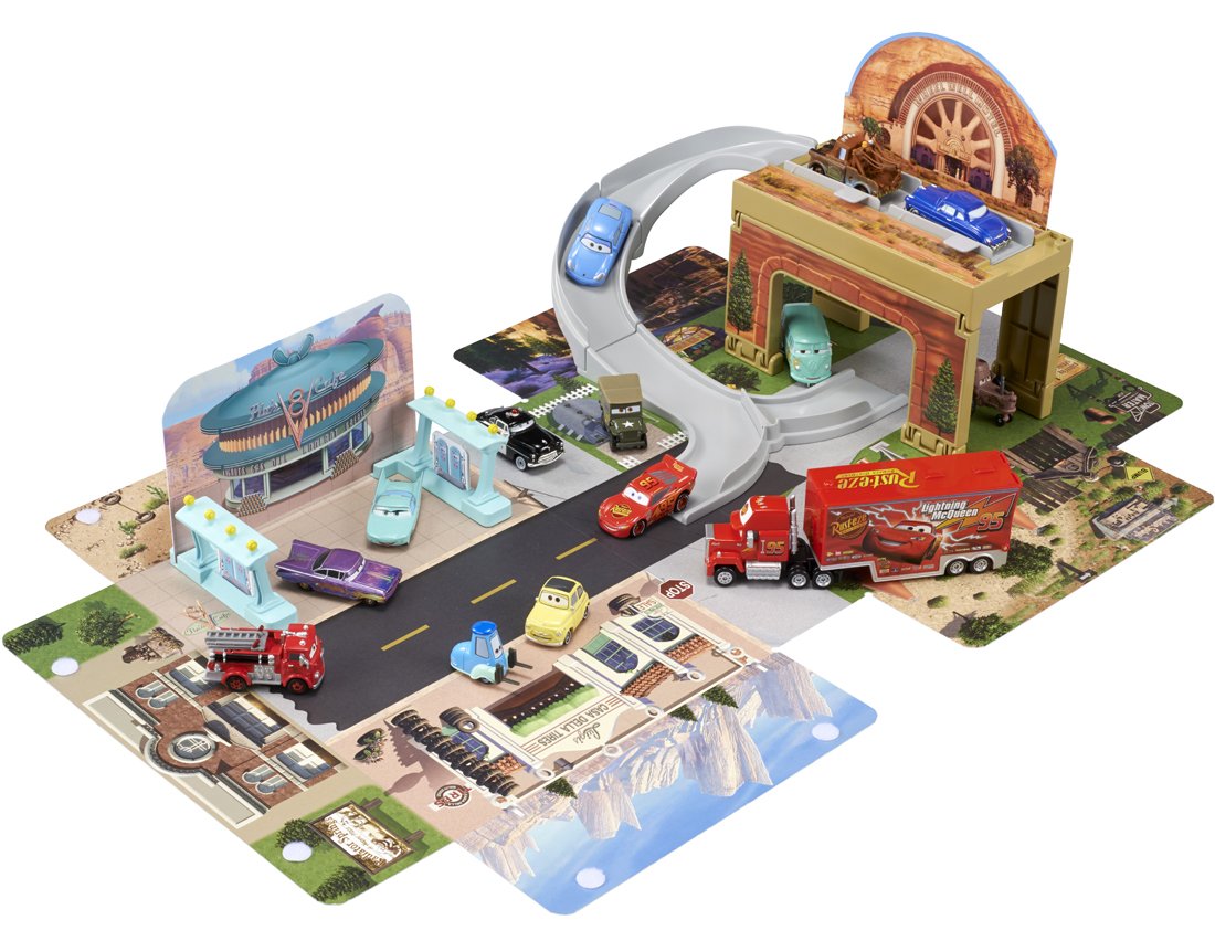 Amazon | ディズニー カーズ トミカ あそべるマップ ラジエーター