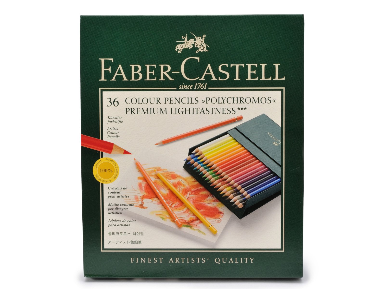 Amazon | ファーバーカステル ポリクロモス色鉛筆 36色セット スタジオ