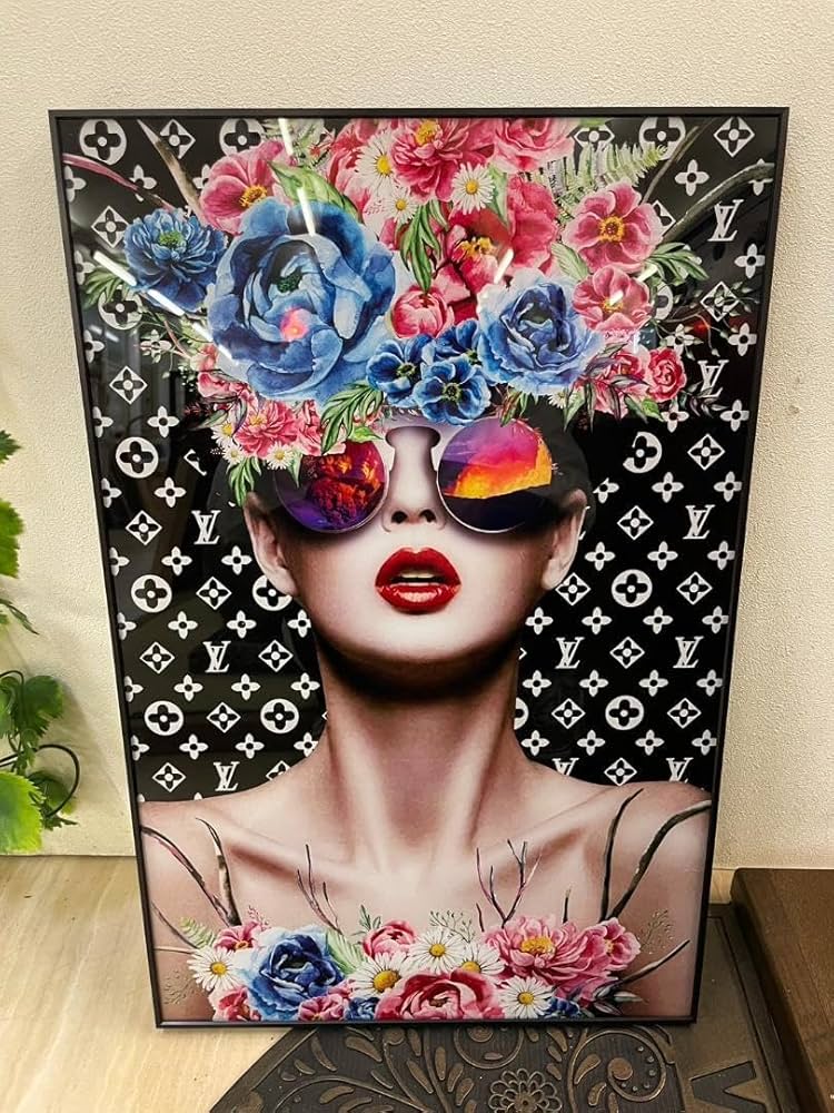 Amazon.co.jp: オマージュアート アートパネル ブランド アート 絵画