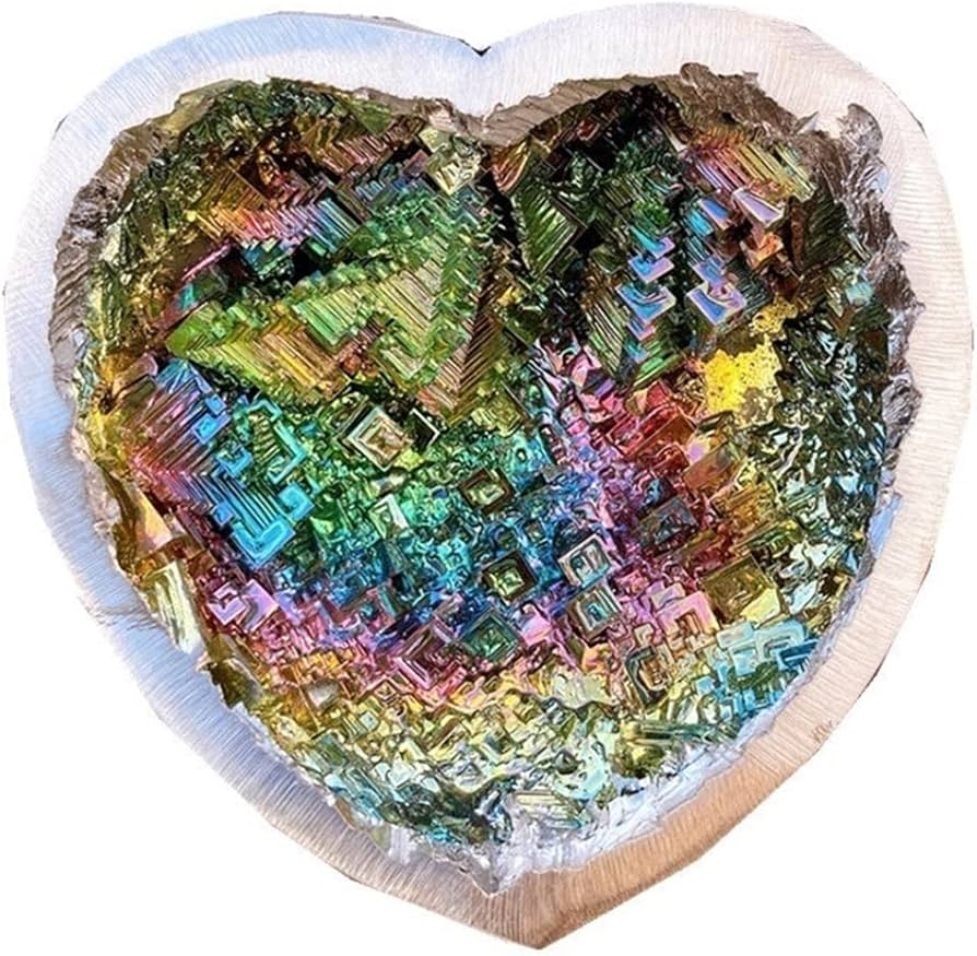 Amazon.co.jp: 天然ビスマス結晶ビスマス Bi 金属結晶レインボー