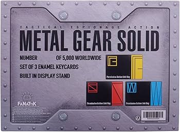 Amazon.com: Metal Gear Solid Limited Edition Replica Key Cards