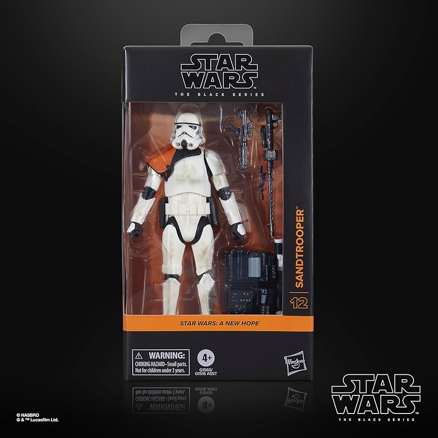 Star Wars The Black Series Sandtrooper | Amazon.com.br