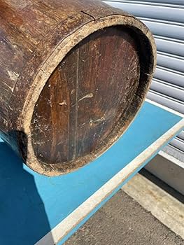 Amazon.co.jp: 水汲み桶英国？中国？アンティーク木桶古道具古民具