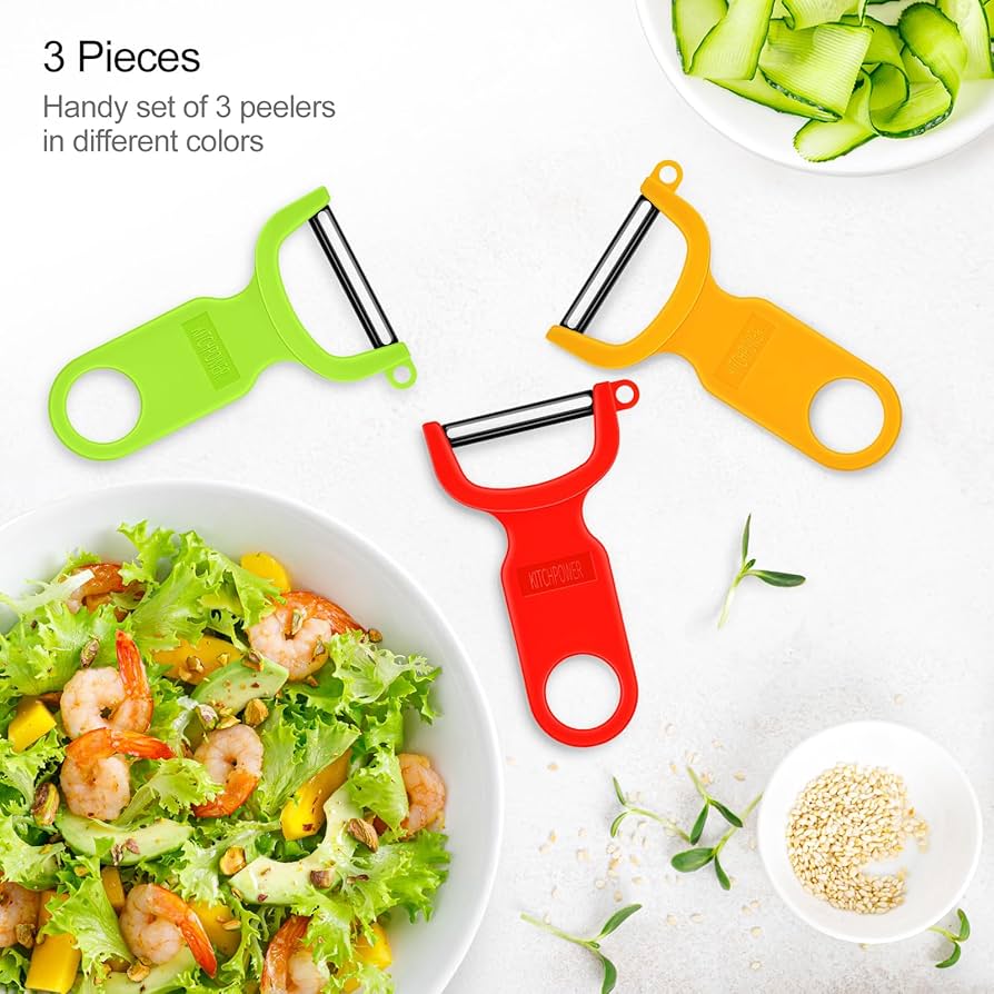 Amazon.com: Original Vegetable Fruit Peeler Carbon Steel Blade 3